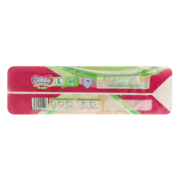 Tã Bobby quần L-68 (9 - 13 kg)