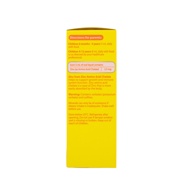 Nature’s Way Kids Smart Liquid ZinC - Bổ sung kẽm nước cho bé 100ml