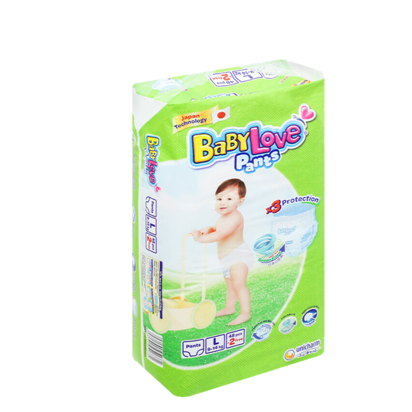 Tã quần BabyLove L-48 (9 - 14 kg)