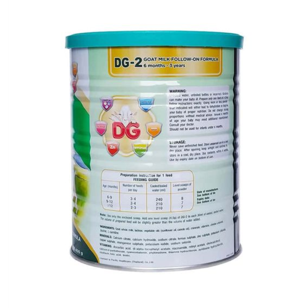 Sữa Dê DG-2 (800g) cho bé từ 6-36 tháng tuổi (mua 1 tặng 1 date T7.26)