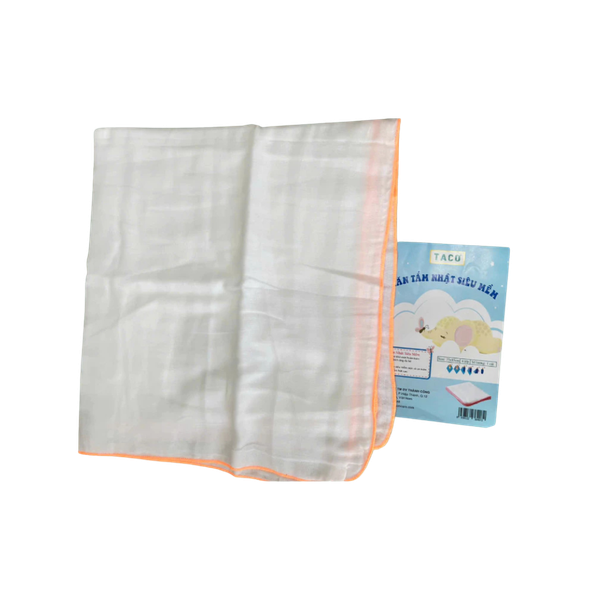 Khăn tắm Nhật siêu mềm Taco 4 lớp
