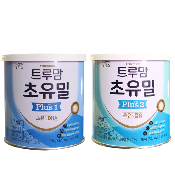 Sữa Non ILDONG Truemom Plus số 2 - 90 gói x 1g cho bé từ 1-9 tuổi