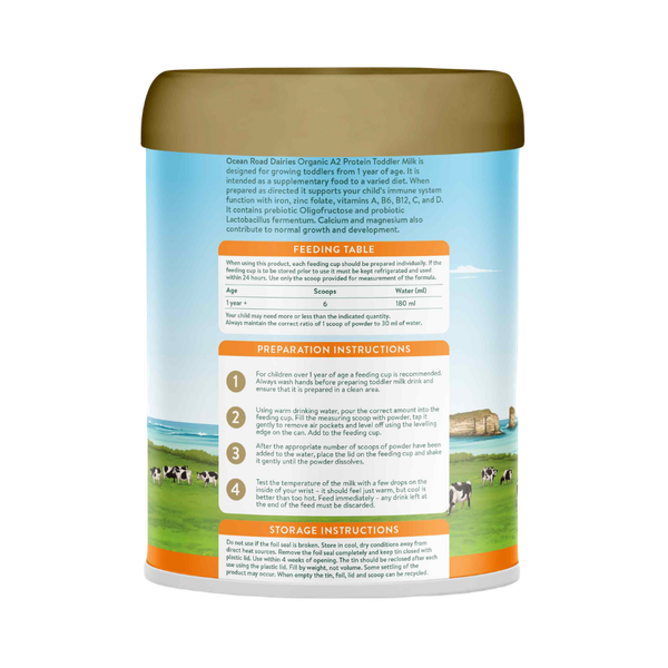 Sữa Ocean Road Organic A2 số 3 (900g) cho bé trên 1 tuổi