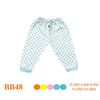 Quần dài thiết kế cotton chấm bi BB48 Babiboo