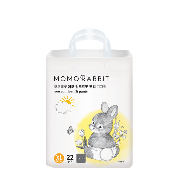 Tã Momo Rabbit Comfort Fit Quần Ngày XL-22 (12 - 17 kg)