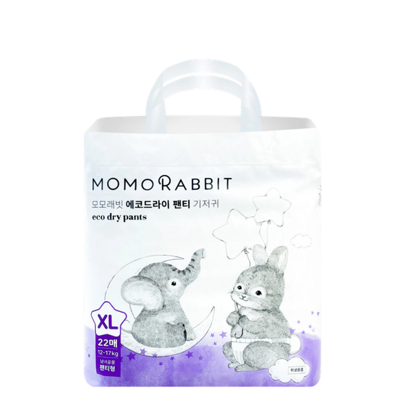Tã Momo Rabbit Quần Đêm XL-22 (12 - 17 kg)