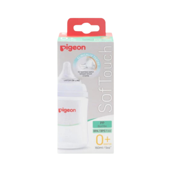 Bình sữa Pigeon PP Plus WN3 160ml trơn