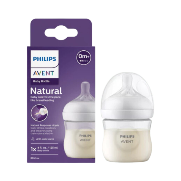 Bình sữa mô phỏng tự nhiên Philips Avent 125ml (đơn, mẫu mới)