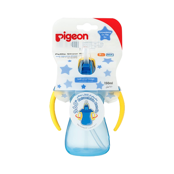 Bình nước tay cầm Pigeon 150ml xanh