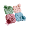 Set ăn dặm silicone 4 món Hermon HM2810 (Honper)