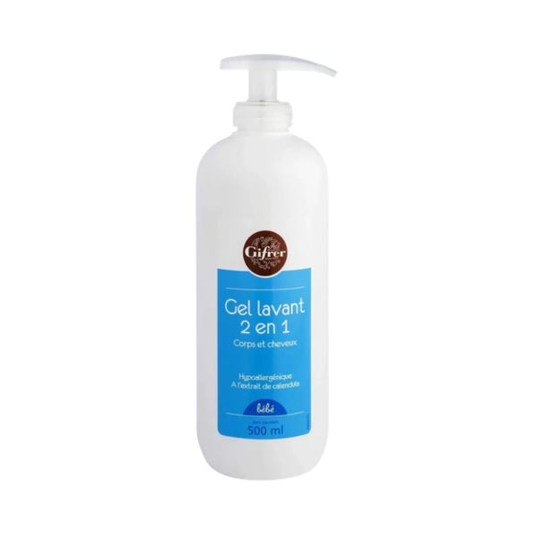 Sữa tắm gội Gifrer 2 trong 1 500ml (Gel Lavant 2 in 1)