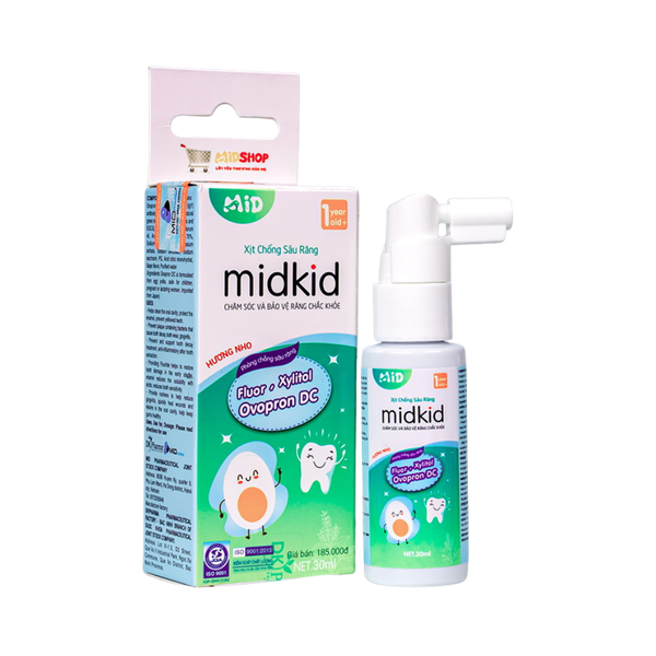 Xịt sâu răng Midkid