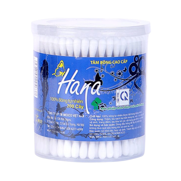 Tăm bông nhựa TE Hana hộp