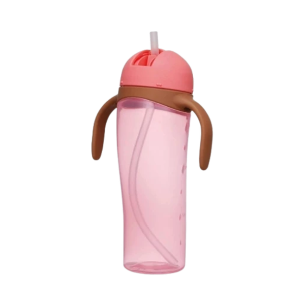 Bình nước tay cầm Pigeon 330ml hồng