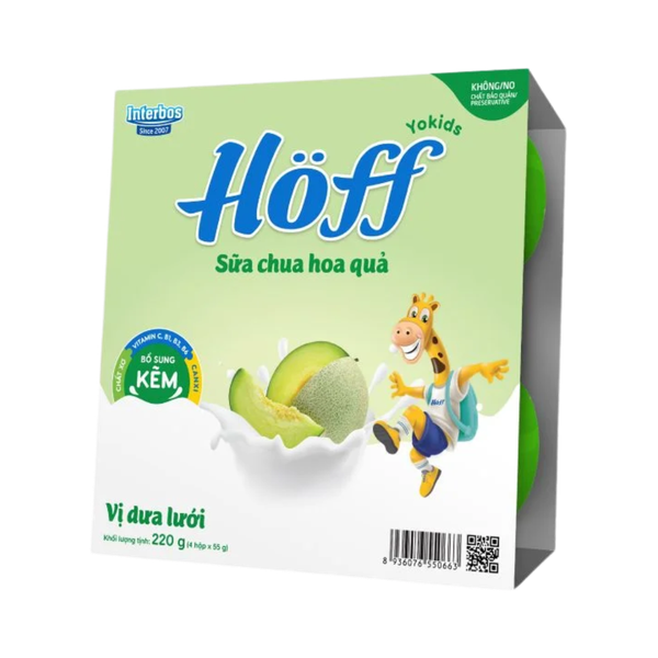 Sữa chua Hoff dưa lưới