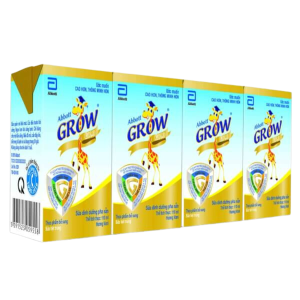 Sữa BPS Abbott Grow Gold hương vani 110ml (Lốc 4 hộp)