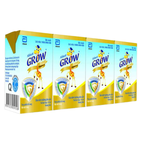 Sữa BPS Abbott Grow Gold hương vani 110ml (Lốc 4 hộp)