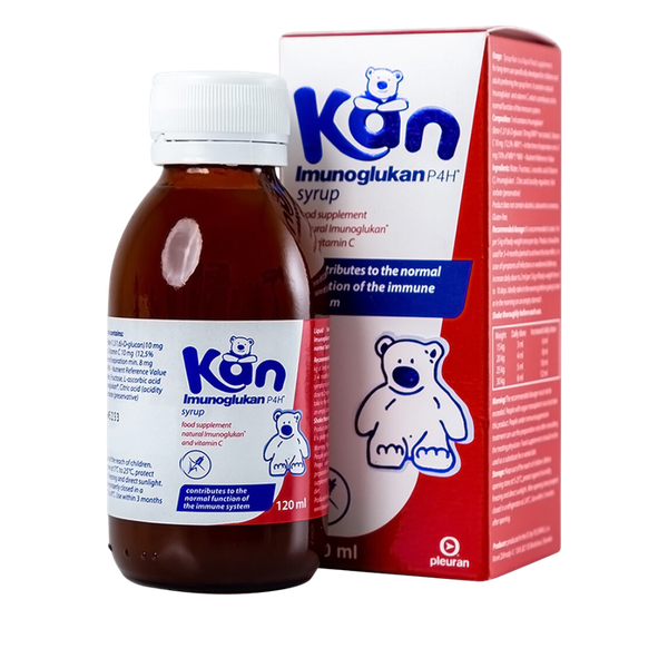 Siro Kan Imunoglukan P4H hỗ trợ tăng đề kháng cho bé chai 120ml