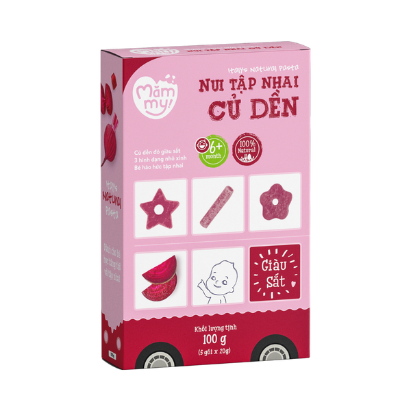 Nui tâp nhai nhai củ dền Mămmy