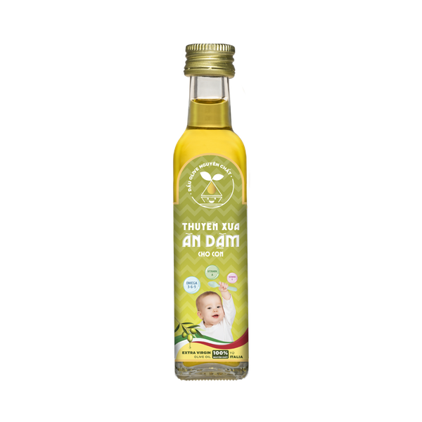 Dầu Olive nguyên chất Thuyền Xưa ăn dặm cho bé 250ml