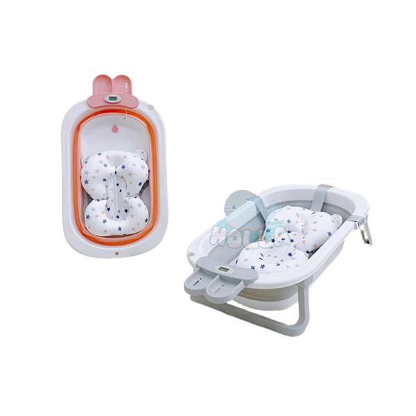 Chậu tắm Rabbit gấp gọn kèm phao Holla HL-03224