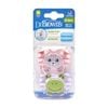 Bộ 2 ty ngậm in hình con mèo và con ếch 0-6M Dr Brown's