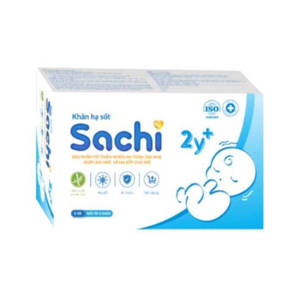 Khăn hạ sốt Sachi 2Y+