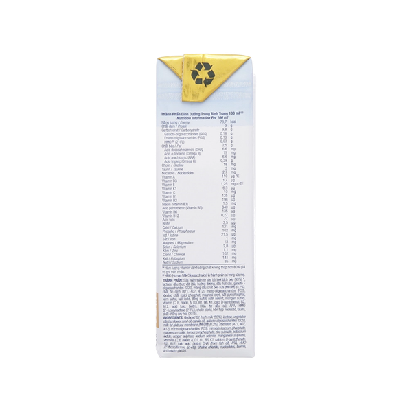 Sữa pha sẵn TH true milk Formula 180 ml (lốc 4 hộp, thùng 6 lốc)