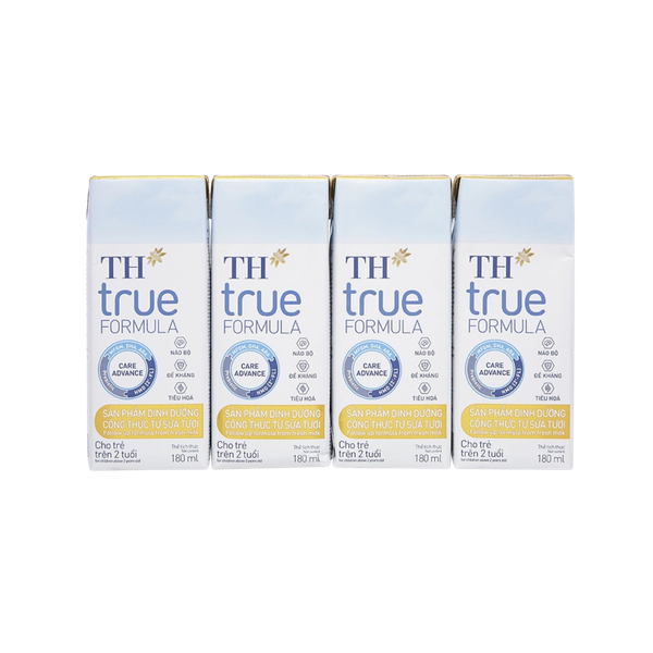 Sữa pha sẵn TH true milk Formula 180 ml (lốc 4 hộp, thùng 6 lốc)