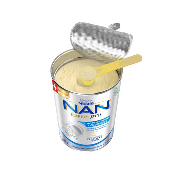 Sữa Nestle Nan Expert Pro Lactose Free 380g cho bé từ 0-3 tuổi