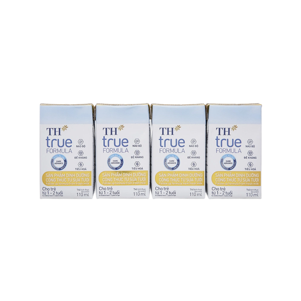 Sữa pha sẵn TH true milk Formula 110 ml (lốc 4 hộp, thùng 6 lốc)