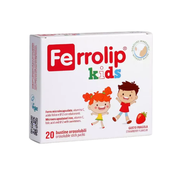 Sắt Ferrolip Kids (hộp 30 gói)