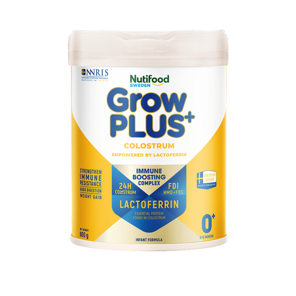 Sữa Nutifood GrowPLUS+ Colostrum Lactoferrin 0+ (800g)