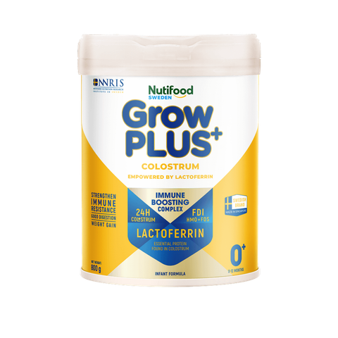 Sữa Nutifood GrowPLUS+ Colostrum Lactoferrin 0+ (800g)