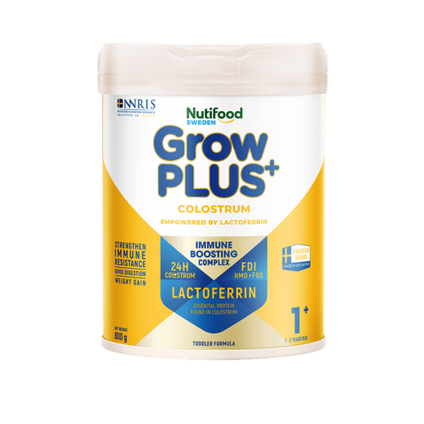 Sữa Nutifood GrowPLUS+ Colostrum Lactoferrin 1+ (800g)