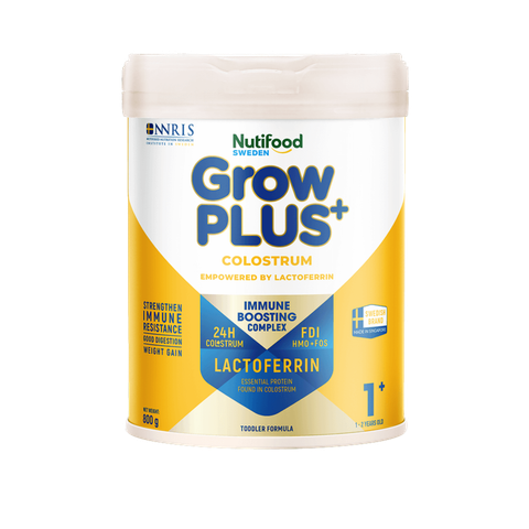 Sữa Nutifood GrowPLUS+ Colostrum Lactoferrin 1+ (800g)