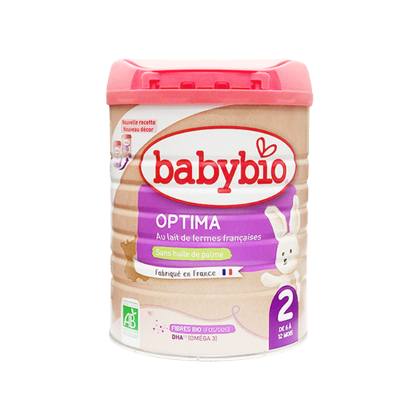 Sữa bò hữu cơ Babybio dòng Optima số 2 800g (6-12m)