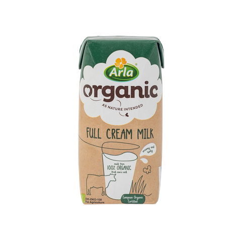 Sữa tươi hữu cơ Arla 200ml nguyên kem (thùng 12 hộp, bán lẻ hộp)
