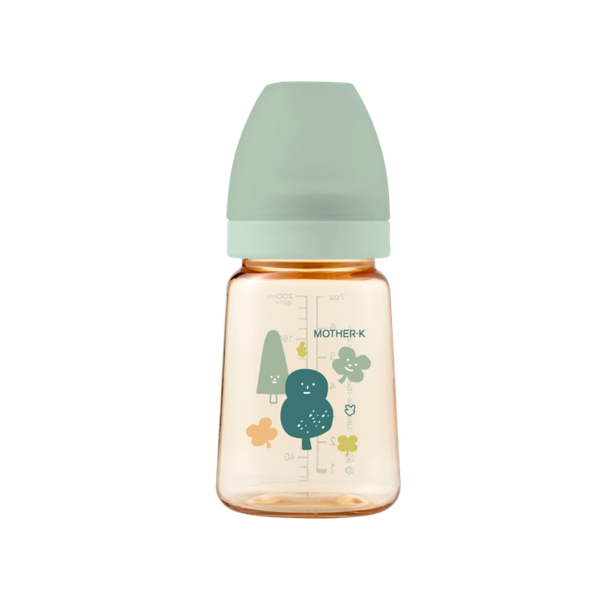Bình sữa PPSU Hàn Quốc Mother-K 180ml (Mộc nhiên)