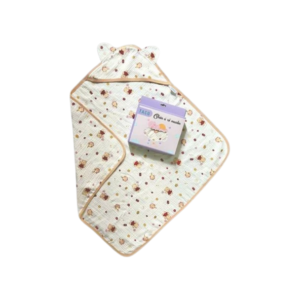 Choàng ủ xô Muslin Taco