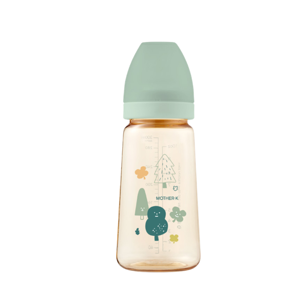 Bình sữa PPSU Hàn Quốc Mother-K 280ml (Mộc nhiên)