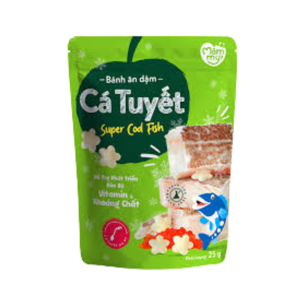 Bánh Ăn Dặm Mămmy Vị Cá Tuyểt