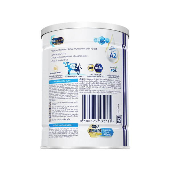 Sữa Enfagrow NeuroPro A2 số 3 (350g) cho bé từ 1-6 tuổi