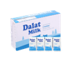 Sữa tươi tiệt trùng Dalat Milk ít đường 110ml (lốc 4 hộp)
