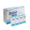 Sữa tươi tiệt trùng Dalat Milk ít đường 180ml (lốc 4 hộp)