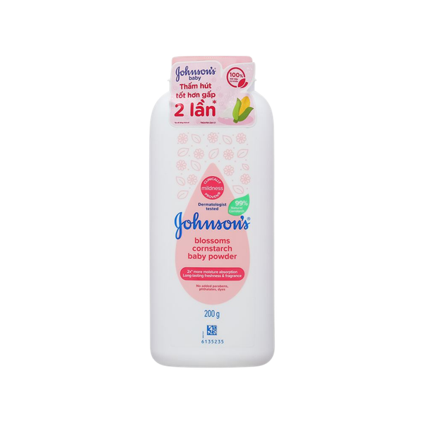 Johnson's Phấn rôm hương hoa Blossom Baby Powder 200ml