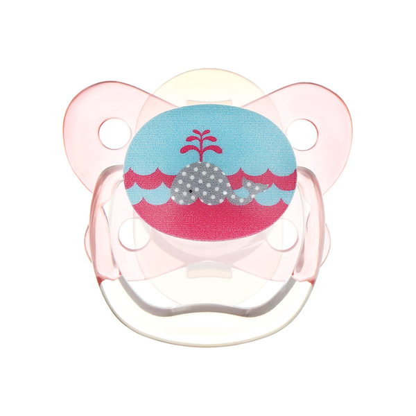 Ty ngậm đơn hình cá mập hồng Dr Brown 0-6m