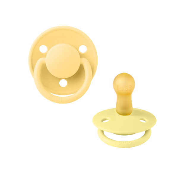 Ty ngậm núm tròn cao su tự nhiên BIBS Size 1 (0-6m)