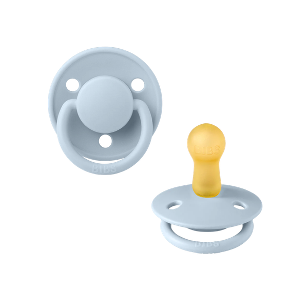 Ty ngậm núm tròn cao su tự nhiên BIBS Size 1 (0-6m)