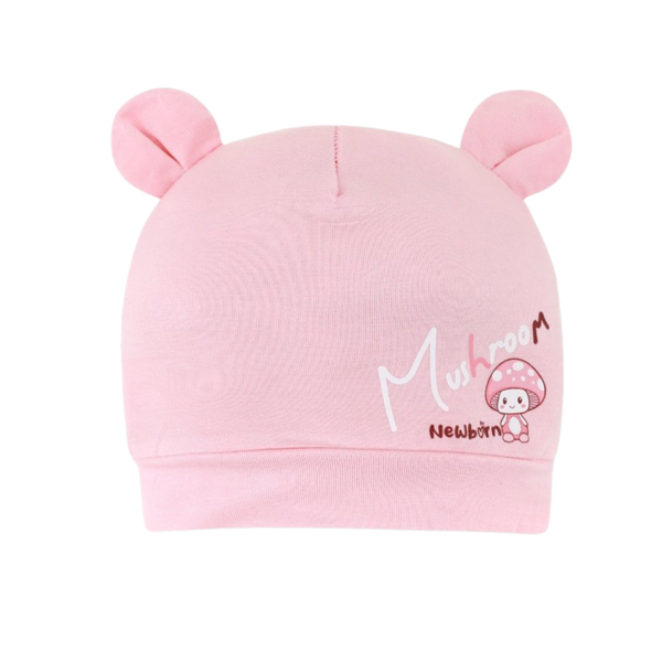 Mũ sơ sinh phối tai Dokma DS640